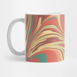 color mix, digital art, aesthetic minimalist digital art Mug